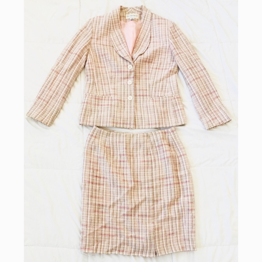 Jones New York Plaid Suit